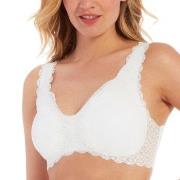 Magic BH Dream Lace Bra Hvit Small Dame