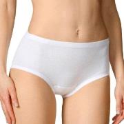 Calida Truser Midislip Brief Hvit bomull 42 Dame