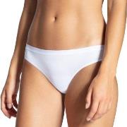 Calida Truser Natural Comfort Brief Low Cut Hvit bomull Medium Dame