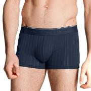 Calida Pure and Style Boxer Brief Indigoblå bomull Large Herre