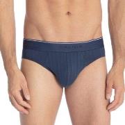 Calida Pure and Style Mini Brief Indigoblå bomull XX-Large Herre