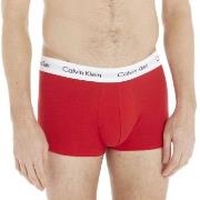 Calvin Klein 3P Cotton Stretch Low Rise Trunks Mixed bomull Small Herr...