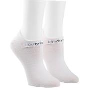 Calvin Klein Strømper 2P Leanne Coolmax Gripper Liner Socks Hvit Strl ...