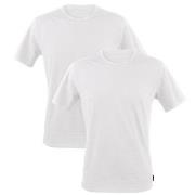 Calvin Klein 2P Modern Cotton Stretch Crew Hvit bomull X-Large Herre