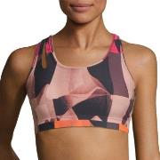 Casall BH Move Around Sports Bra Rosa Mønster X-Small Dame