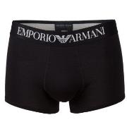 Armani Cotton Stretch Trunk Svart bomull Medium Herre