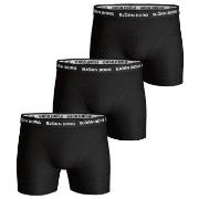 Björn Borg 3P Essential Shorts Svart bomull Large Herre