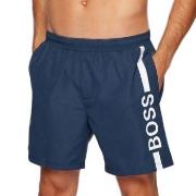 BOSS Badebukser Dolphin Recycled Swim Shorts Mørkblå polyester Small H...