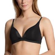 Calida BH Cate Triangle Soft-Bra Svart bomull B 70 Dame
