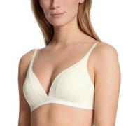 Calida BH Cate Triangle Soft-Bra Hvit bomull B 70 Dame