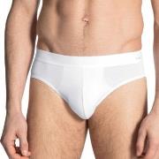 Calida Cotton Code Brief Hvit bomull Small Herre