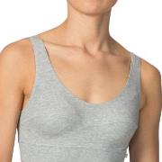 Calida BH Elastic Top Grå bomull Small Dame