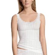 Calida Etude Toujours Tank Top Hvit bomull Small Dame