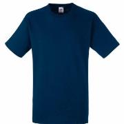 Fruit of the Loom Heavy Cotton T Marine bomull XX-Large Herre