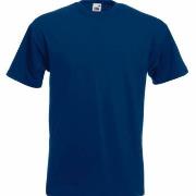 Fruit of the Loom Super Premium T Marine bomull 3XL Herre