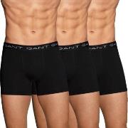 Gant 3P Cotton Stretch Boxer Svart bomull XX-Large Herre