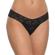 Hanky Panky Truser 3P Low Rise Thong Svart nylon One Size Dame