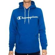 Champion Classics Men Hooded Sweatshirt Mørkblå Small Herre