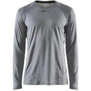 Craft Essence LS Tee Men Grå polyester X-Large Herre