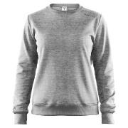 Craft Leisure Crewneck Women Grå polyester Large Dame