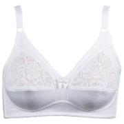 Damella BH Classic Soft Bra Hvit E 85 Dame