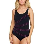 Damella Keira Chlorine Resistant Swimsuit 36-50 Cerise polyester 42 Da...