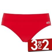 Damella Rachel Basic Brief Rød 44 Dame