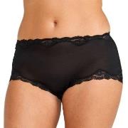 Damella Truser Silk Brief Svart silke Medium Dame