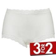 Damella Truser Silk Brief Elfenben silke Large Dame