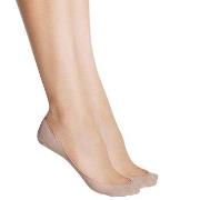 DIM Strømper 2P Easy Day Ballerina Socks Beige Str 39/42 Dame