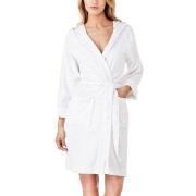 DKNY New Signature Robe 259 Hvit Large Dame