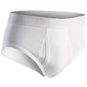 Dovre Brief With Fly Hvit bomull 3XL Herre