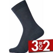 Egtved Strømper Cotton Socks Mørkblå Str 36/41