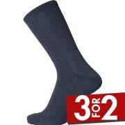 Egtved Strømper Cotton Terry Sole Sock Marine Str 40/45 Herre