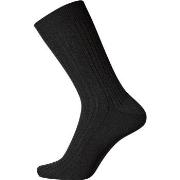 Egtved Strømper Wool Broadrib Sock Svart ull Str 40/43