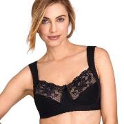 Miss Mary Lovely Lace Soft Bra BH Svart B 80 Dame