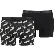 Puma 2P Everyday Aop Boxer Svart bomull Medium Herre