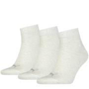 Puma Strømper 3P Quarter Socks Lysgrå Str 43/46