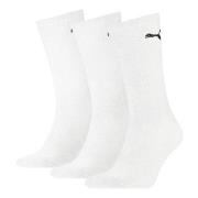 Puma Strømper 3P Sport Crew Socks Hvit Str 35/38