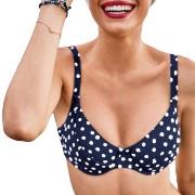 Rosa Faia Blue Dots Luna Bikini Bra Marine E 38 Dame