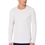 Schiesser 95-5 Organic Cotton Long Sleeve Shirt Hvit økologisk bomull ...