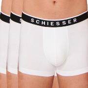 Schiesser 3P 95-5 Organic Cotton Rio Boxer Hvit XX-Large Herre