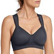 Schiesser BH Active Sport Medium Support Bra Antracit A 90 Dame