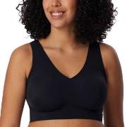 Schiesser BH Invisible Soft Bralette Svart 42 Dame