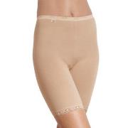 Sloggi Truser Dam Basic Long Beige bomull 48 Dame