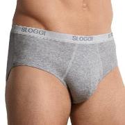 Sloggi For Men Basic Midi Grå bomull X-Large Herre