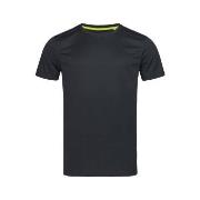 Stedman Active 140 Crew Neck Svart polyester Medium Herre