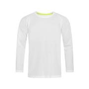 Stedman Active 140 Long Sleeve Hvit polyester Small Herre