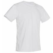 Stedman Active Cotton Touch For Men Hvit polyester Small Herre