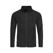 Stedman Active Fleece Jacket For Men Svart polyester Medium Herre